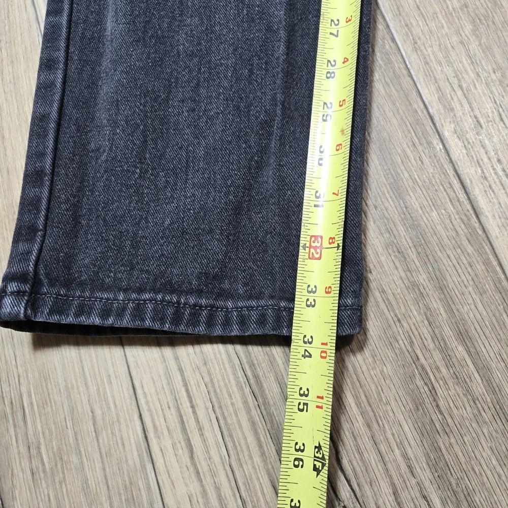 Vtg Levis 550‎ Jeans Black Relaxed Fit Tapered Leg Y2K 2002 Mens 33/34x34